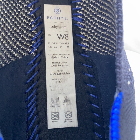 Rothy’s the Point Slate Metallic (retired) - Picture 6 of 6